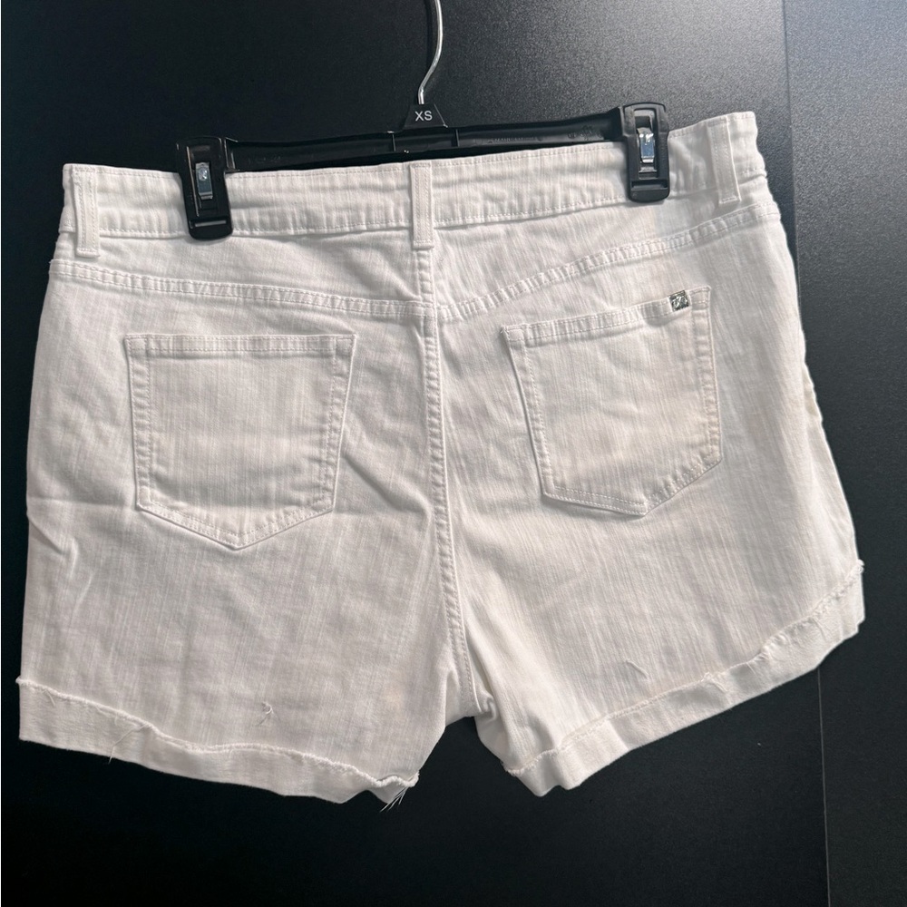 JLO White Shorts